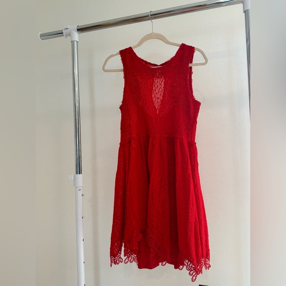 Free People Lace Dress Size S - Picture 3 of 4